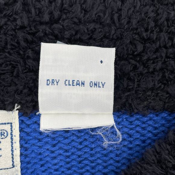 Vtg. BellePointe Women's Zebra Cardigan Sweater, Sz. L, Safari Zebra Buttons - Picture 5 of 6